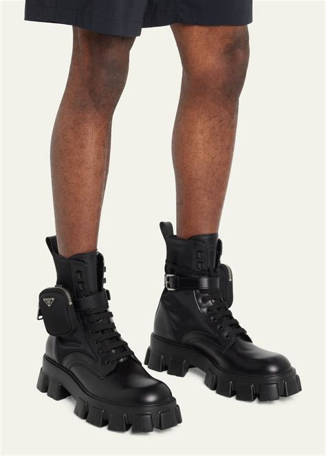 Prada Vintage 1999 Combat Boots 